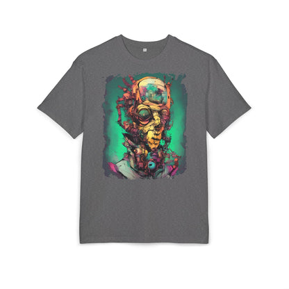 Artistic Oversize Tee Featuring Abstract Portrait, Unisex T-Shirt, Cool Graphic Tee, Streetwear Style, Unique Gifts for Art Lovers