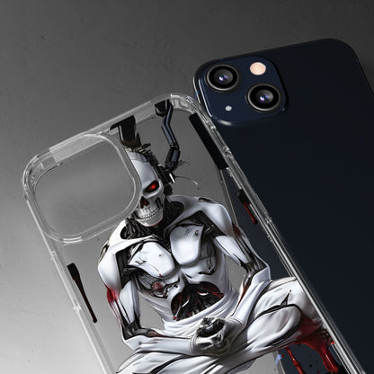 Clear Phone Cases with Cyber Design