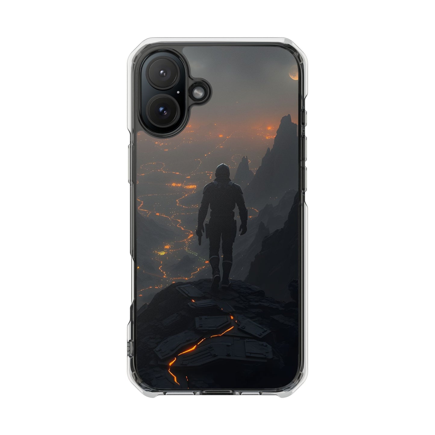 Magnetic Clear Impact Phone Cases, Adventure Phone Cover, Gamer Gift, Customizable Phone Shell, Trendy Tech Accessory