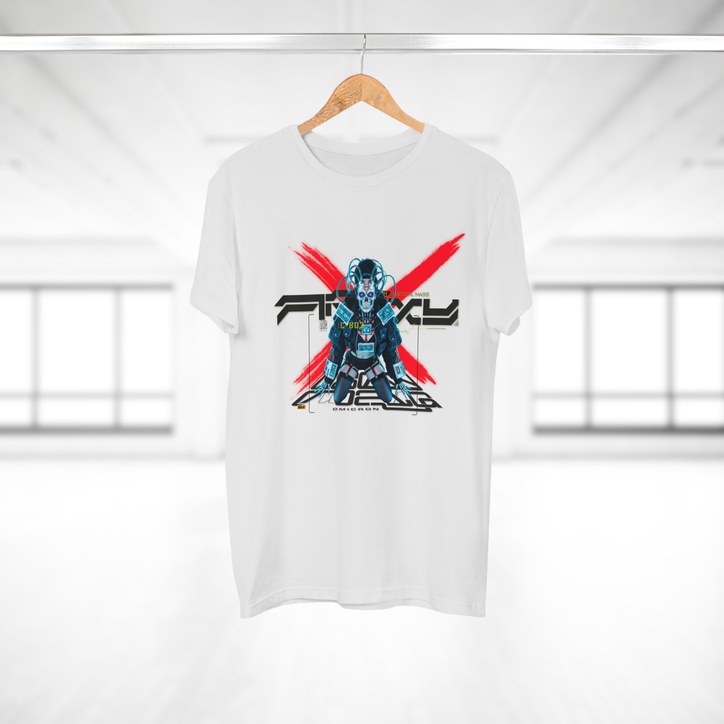 Futuristic Robot Graphic Tee - Unisex Casual T-Shirt, Geek Fashion, Gift for Gamers, Science Fiction Style, Birthday Present