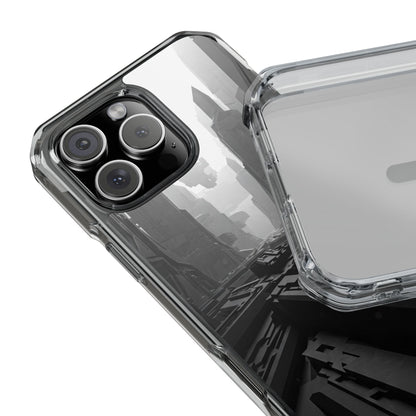 Protective Phone Case, Modern Clear Impact Case, Sleek Smartphone Cover, Abstract Phone Accessory, Custom Phone Case for Men and Women