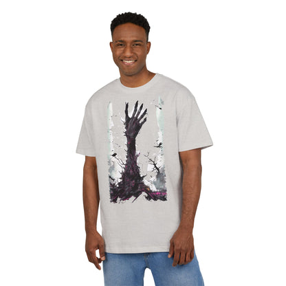Artistic Oversized Unisex Tee, Graphic Tee, Casual Wear, Streetwear Style, Gift for Art Lovers, Unique T-Shirt Design