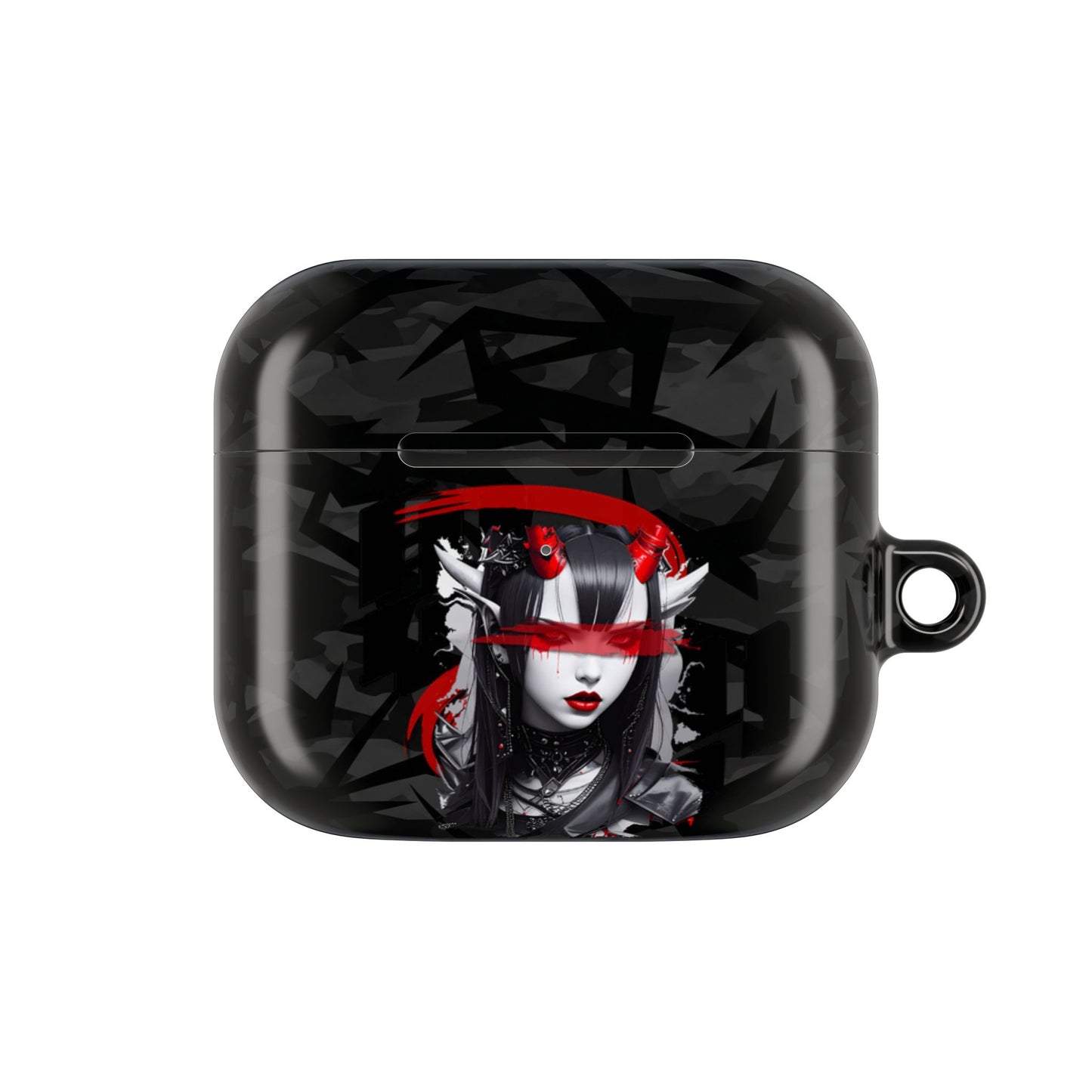 Edgy Gothic AirPod Case, Stylish Accessories for Music Lovers, Unique Gift for Birthdays, Holidays, and Festivals, Protective Cover