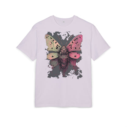 Moth Art Unisex Oversized Tee, Graphic T-Shirt, Nature Lover Gift, Everyday Wear, Summer Style