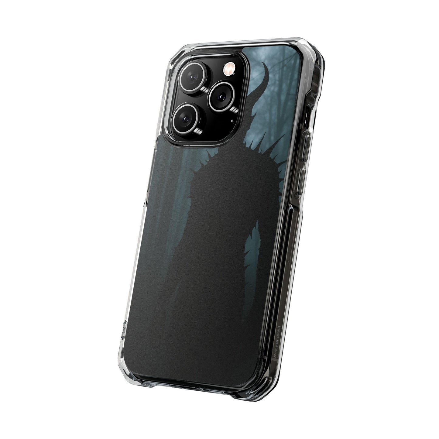 Magnetic Phone Cases, Dark Fantasy Case, Spooky Halloween Accessory, Gift for Gamers, Customizable Clear Impact Cover