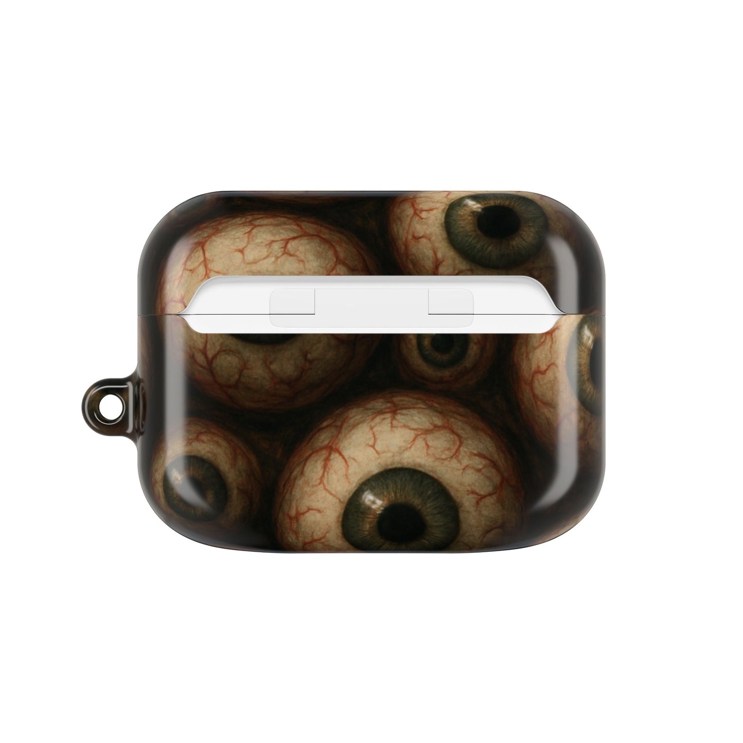 Unique Eyeball AirPod Case, Quirky Phone Accessory, Halloween Gift, Weird Aesthetic Decor, Eye Pattern Tech Case