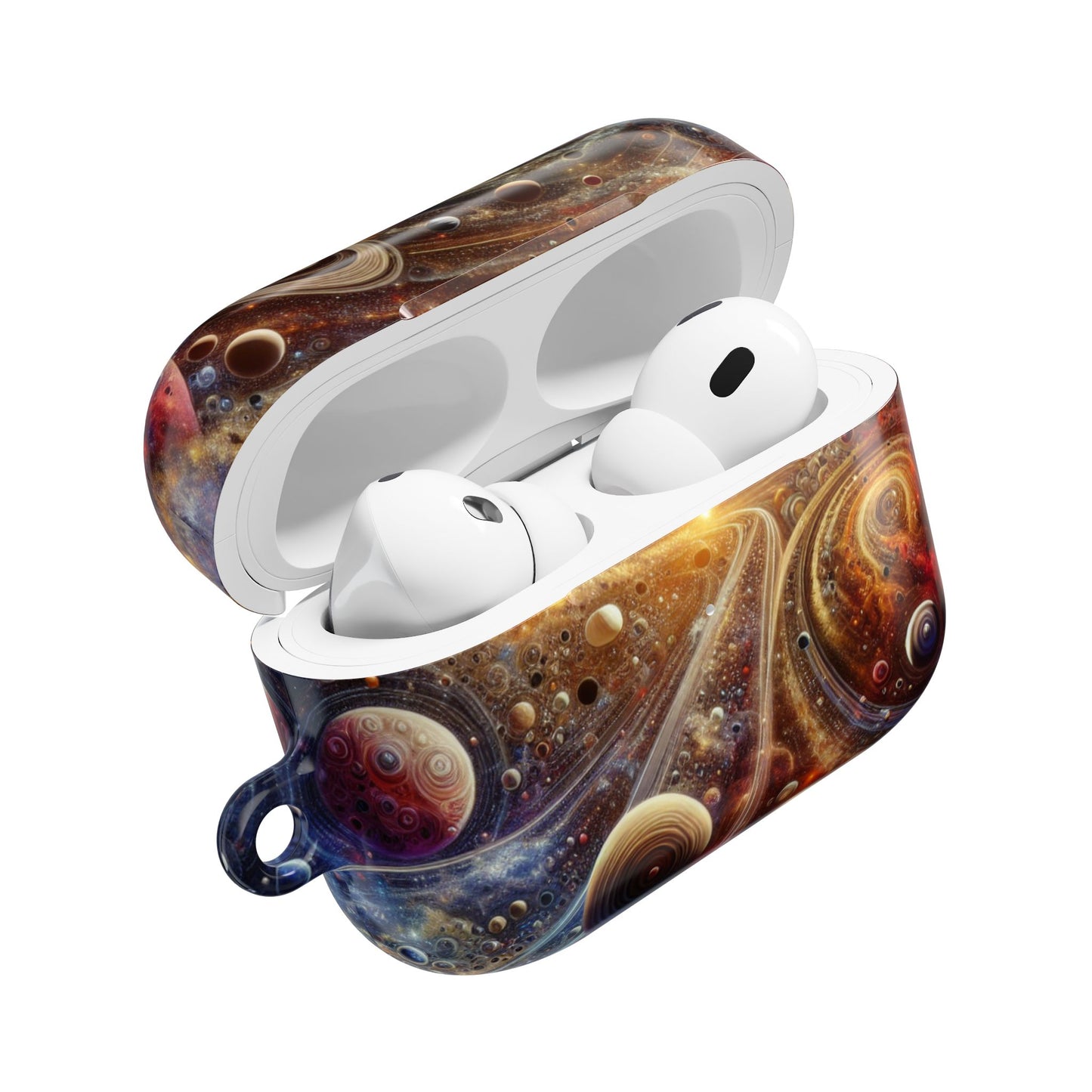 Cosmic AirPod Case | Space Theme Earbud Cover, Planet Design Gadget Sleeve, Gift for Space Lovers, Personalized Tech Accessories