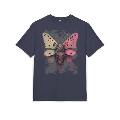 Moth Art Unisex Oversized Tee, Graphic T-Shirt, Nature Lover Gift, Everyday Wear, Summer Style