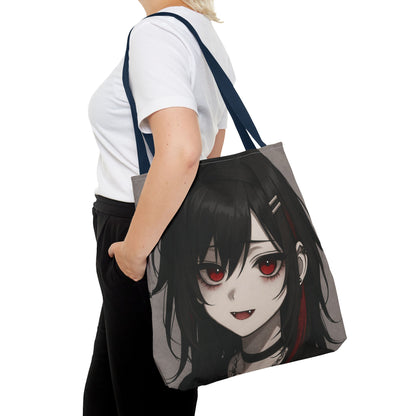 Anime-Inspired Tote Bag, Eco-Friendly Bag, Stylish Carry-All, Gift for Otaku, Fashionable Shopping Tote, Unique Artwork Bag