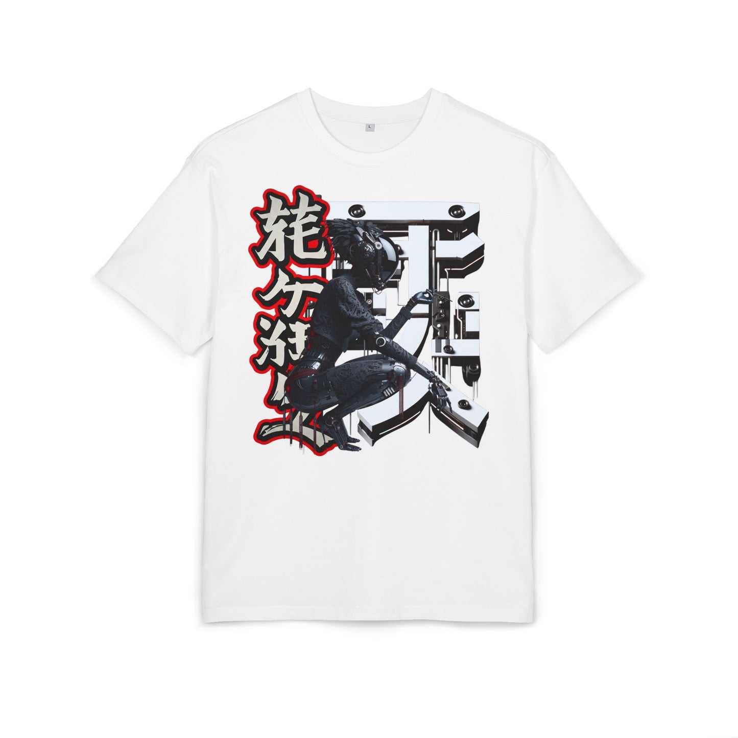 Cyberpunk Graphic Unisex Heavy Oversize Tee