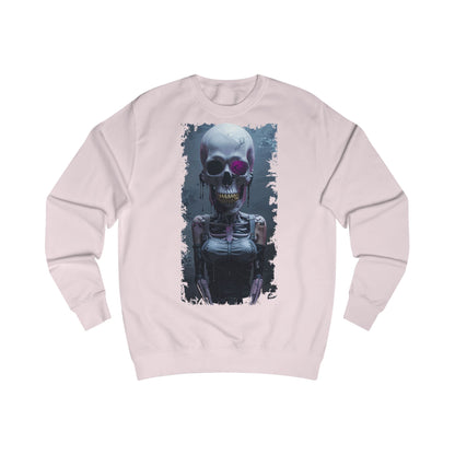 Skeleton Graphic Unisex Sweatshirt - Spooky, Halloween Apparel, Streetwear, Cozy Gift, Skull Design