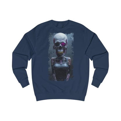 Skeleton Graphic Unisex Sweatshirt - Spooky, Halloween Apparel, Streetwear, Cozy Gift, Skull Design