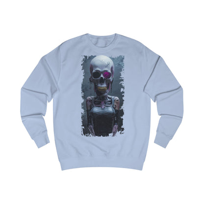 Skeleton Graphic Unisex Sweatshirt - Spooky, Halloween Apparel, Streetwear, Cozy Gift, Skull Design