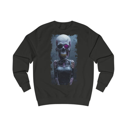 Skeleton Graphic Unisex Sweatshirt - Spooky, Halloween Apparel, Streetwear, Cozy Gift, Skull Design