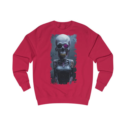 Skeleton Graphic Unisex Sweatshirt - Spooky, Halloween Apparel, Streetwear, Cozy Gift, Skull Design