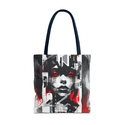 Artistic Tote Bag, Trendy Carry-All, Unique Art Bag, Everyday Tote, Fashionable Shopping Bag, Gift for Art Lovers, Colorful Canvas Bag