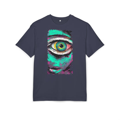 Stylish Eye Graphic Tee, Unisex Oversized T-Shirt, Casual Wear, Street Style, Gift for Art Lovers, Funky Apparel