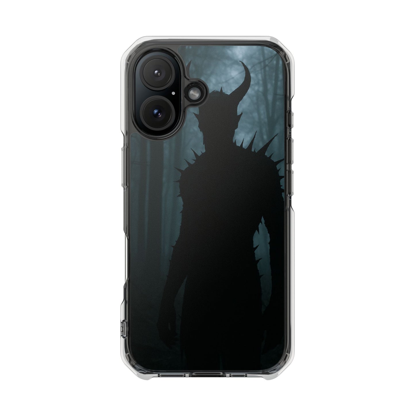 Magnetic Phone Cases, Dark Fantasy Case, Spooky Halloween Accessory, Gift for Gamers, Customizable Clear Impact Cover