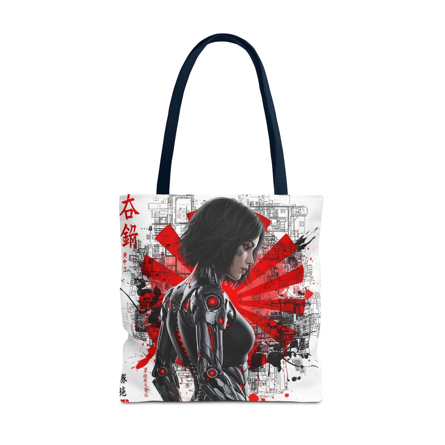 Futuristic Anime Tote Bag - Stylish, Unique, and Perfect for Everyday Use, Gifts for Anime Fans, Shopping, Beach, and Gym