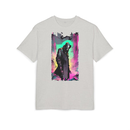 Vibrant Oversize Graphic Tee, Unisex Heavy Tee, Streetwear, Casual Wear, Unique Art Shirt, Gift for Him/Her/Friends