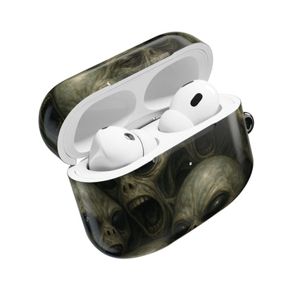 Alien-Themed AirPod Case, Unique Gift for Sci-Fi Lovers, Cool Accessory for Music Enthusiasts, Perfect for Halloween, Collectible