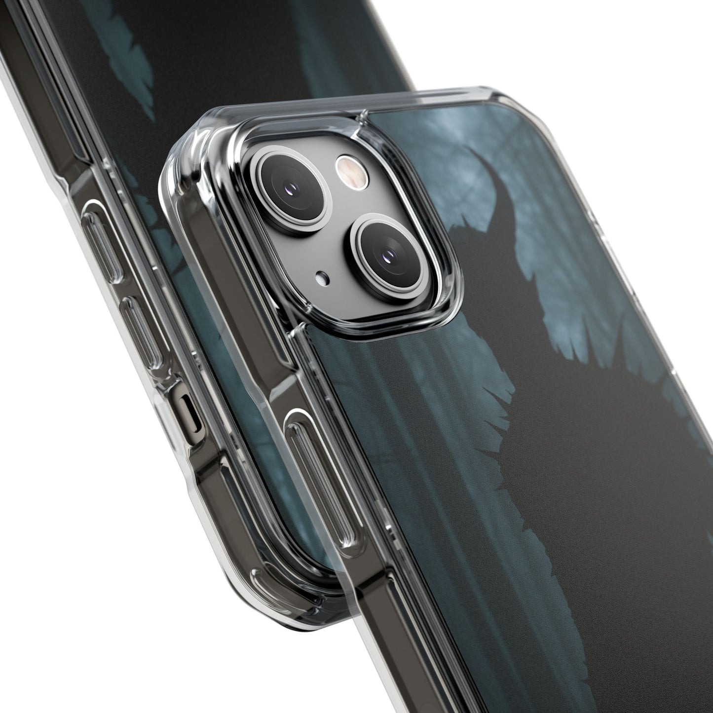 Magnetic Phone Cases, Dark Fantasy Case, Spooky Halloween Accessory, Gift for Gamers, Customizable Clear Impact Cover