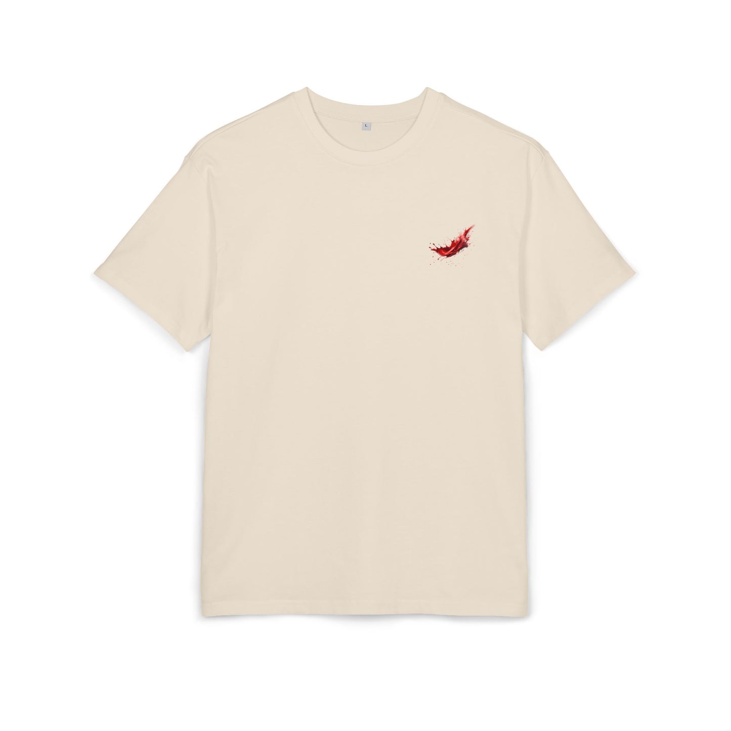 D'Stopian Oversized Unisex Tee - Edgy Graphic Art Tee for Urban Creatives