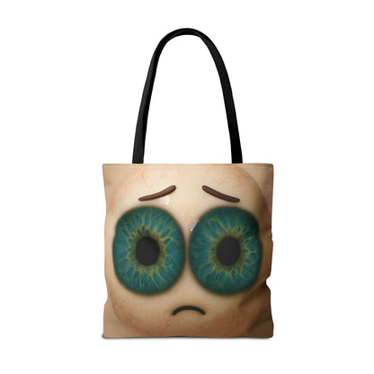 Whimsical Eyes Tote Bag - Quirky Art for Everyday Use, Eco-Friendly Shopping, Gift Idea, Statement Purse, Halloween Accessory