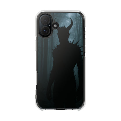 Magnetic Phone Cases, Dark Fantasy Case, Spooky Halloween Accessory, Gift for Gamers, Customizable Clear Impact Cover