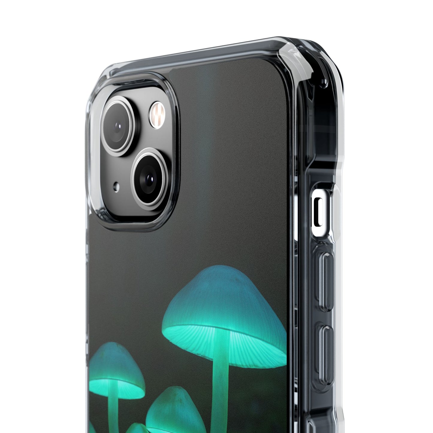 Glowing Mushroom iPhone Case, Unique Cellphone Protector, Gift for Nature Lovers, Eco-Friendly Tech Accessory