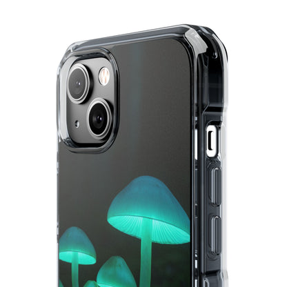 Glowing Mushroom iPhone Case, Unique Cellphone Protector, Gift for Nature Lovers, Eco-Friendly Tech Accessory