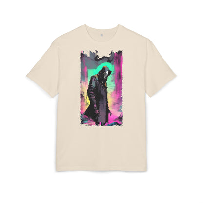 Vibrant Oversize Graphic Tee, Unisex Heavy Tee, Streetwear, Casual Wear, Unique Art Shirt, Gift for Him/Her/Friends