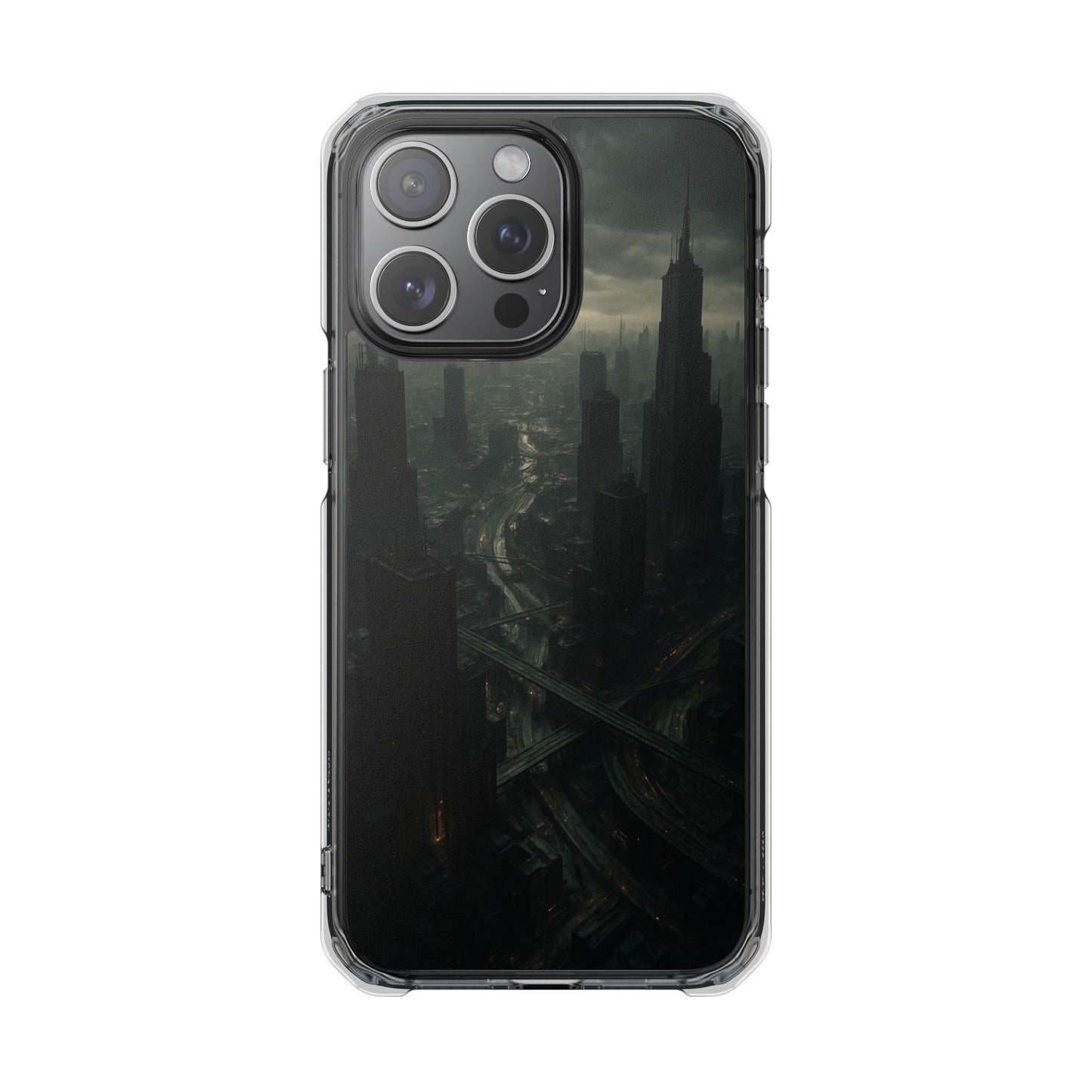 Magnetic Clear Impact Cases for a Stylish and Protective Phone Add a Futuristic Touch, Gift for Tech Lovers, Birthday or Holiday Present