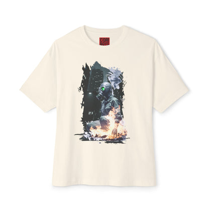 Cool Graffiti Monster Tee, Unisex Boxy T-Shirt, Streetwear Fashion, Graphic Tee, Unique Urban Style