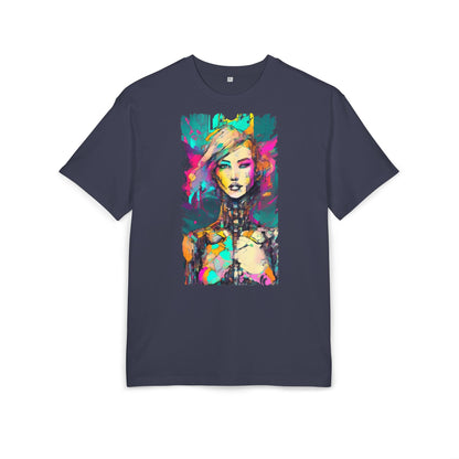 Vibrant Art Oversized Tee, Unisex Colorful T-Shirt, Graphic Arts Apparel, Casual Streetwear Gift, Unique Fashion Statement