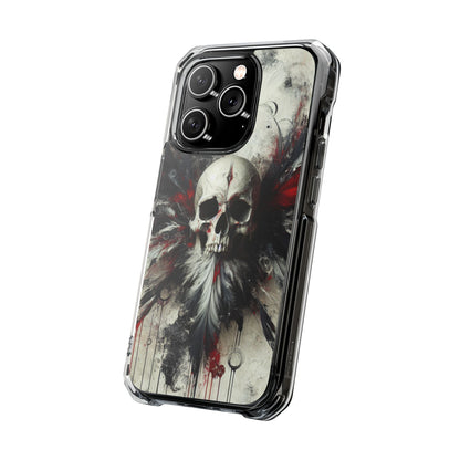 Gothic Skull Phone Case, Unique iPhone Cover, Edgy Smartphone Protector, Halloween Gift, Alternative Accessories