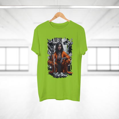 Urban Samurai Unisex T-shirt, Graphic Tee for Anime Fans, Streetwear Fashion, Unique Gift for Birthdays, Casual Wear