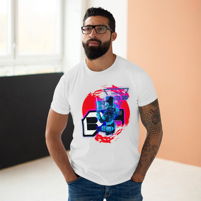 Futuristic Graphic Tee, Urban Outfit, Cyberpunk Style T-shirt, Men's Streetwear, Casual Wear, Gift for Tech Lovers