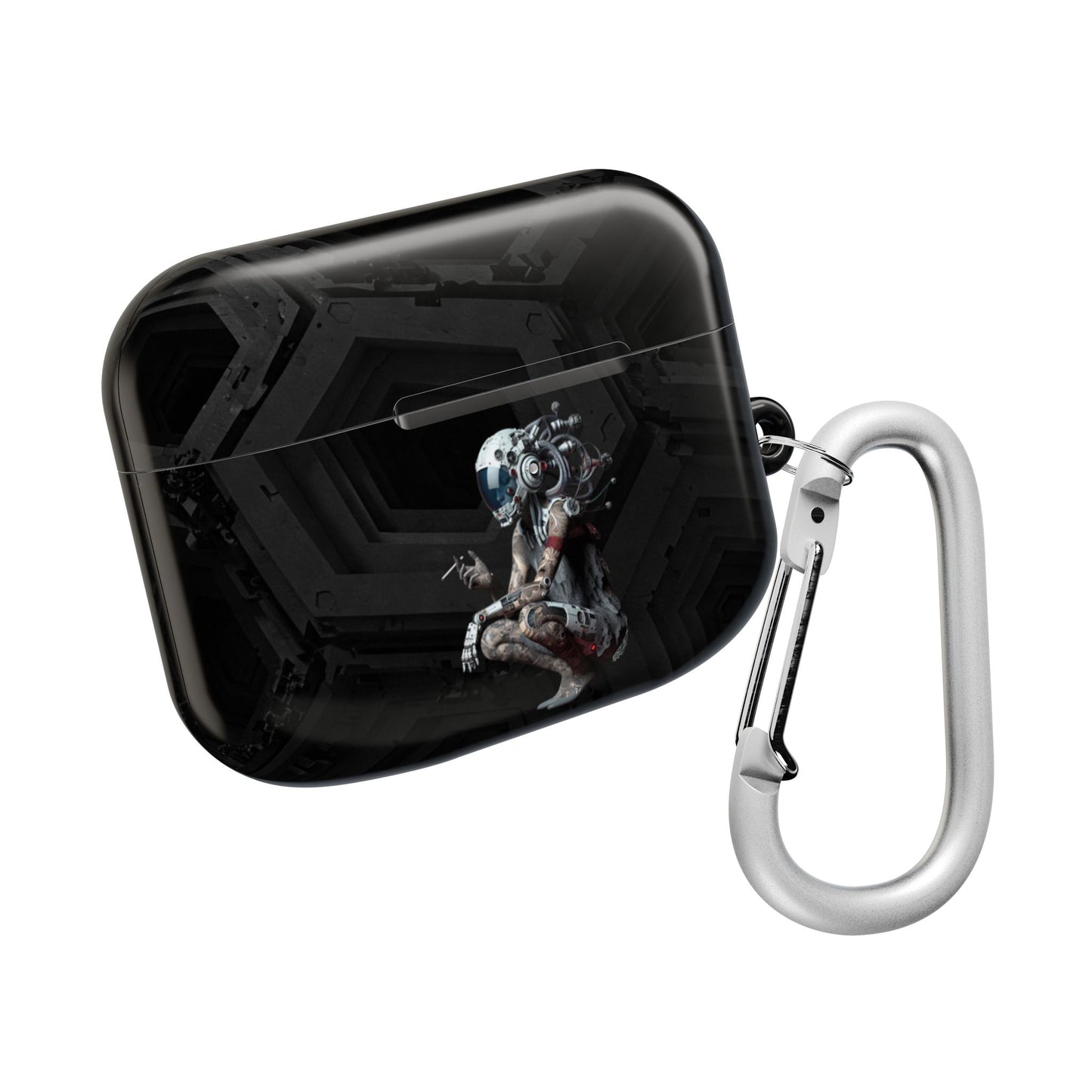 Futuristic AirPod Cases - Stylish Protection for Music Lovers, Gift for Tech Enthusiasts, Trendy Headphone Cover, Unique Tech Gift