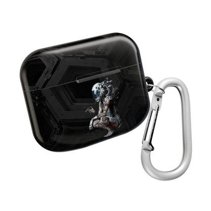 Futuristic AirPod Cases - Stylish Protection for Music Lovers, Gift for Tech Enthusiasts, Trendy Headphone Cover, Unique Tech Gift