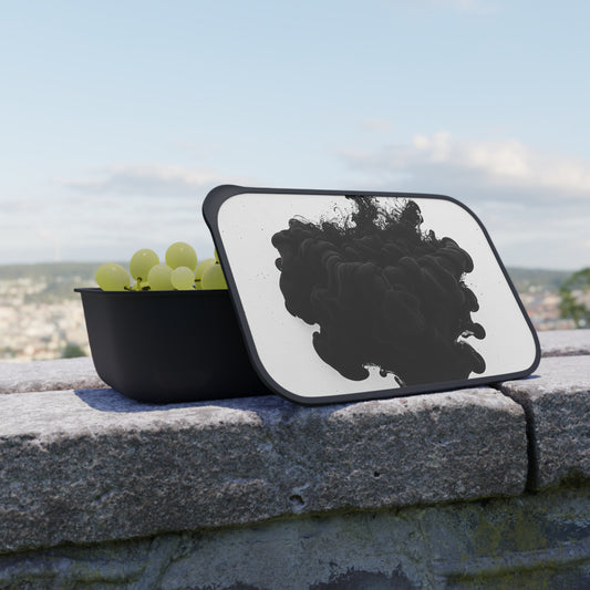 Stylish Bento Box with Utensils | Modern Meal Prep Container, Eco-Friendly Lunchbox, Perfect for Work, School, and Picnics