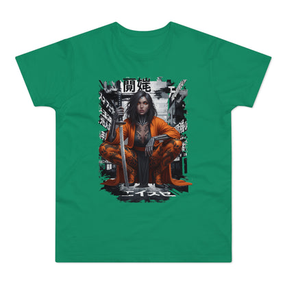 Urban Samurai Unisex T-shirt, Graphic Tee for Anime Fans, Streetwear Fashion, Unique Gift for Birthdays, Casual Wear