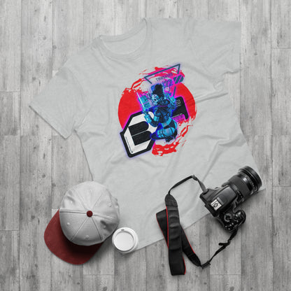 Futuristic Graphic Tee, Urban Outfit, Cyberpunk Style T-shirt, Men's Streetwear, Casual Wear, Gift for Tech Lovers