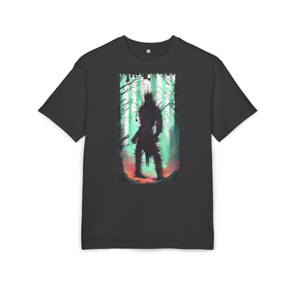 Unisex Oversized Graphic Tee with Forest Silhouette | Comfy Casual Wear, Gift for Nature Lovers, Ideal for Camping, Hiking, Everyday Style