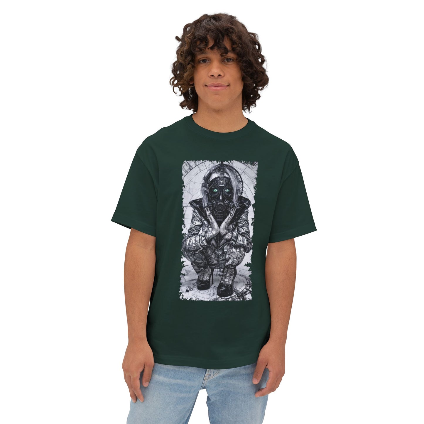 Unique Graphic Unisex Oversized Tee, Casual Streetwear, Ideal Gift for Art Lovers, Perfect for Summer Festivals, Relaxed Style