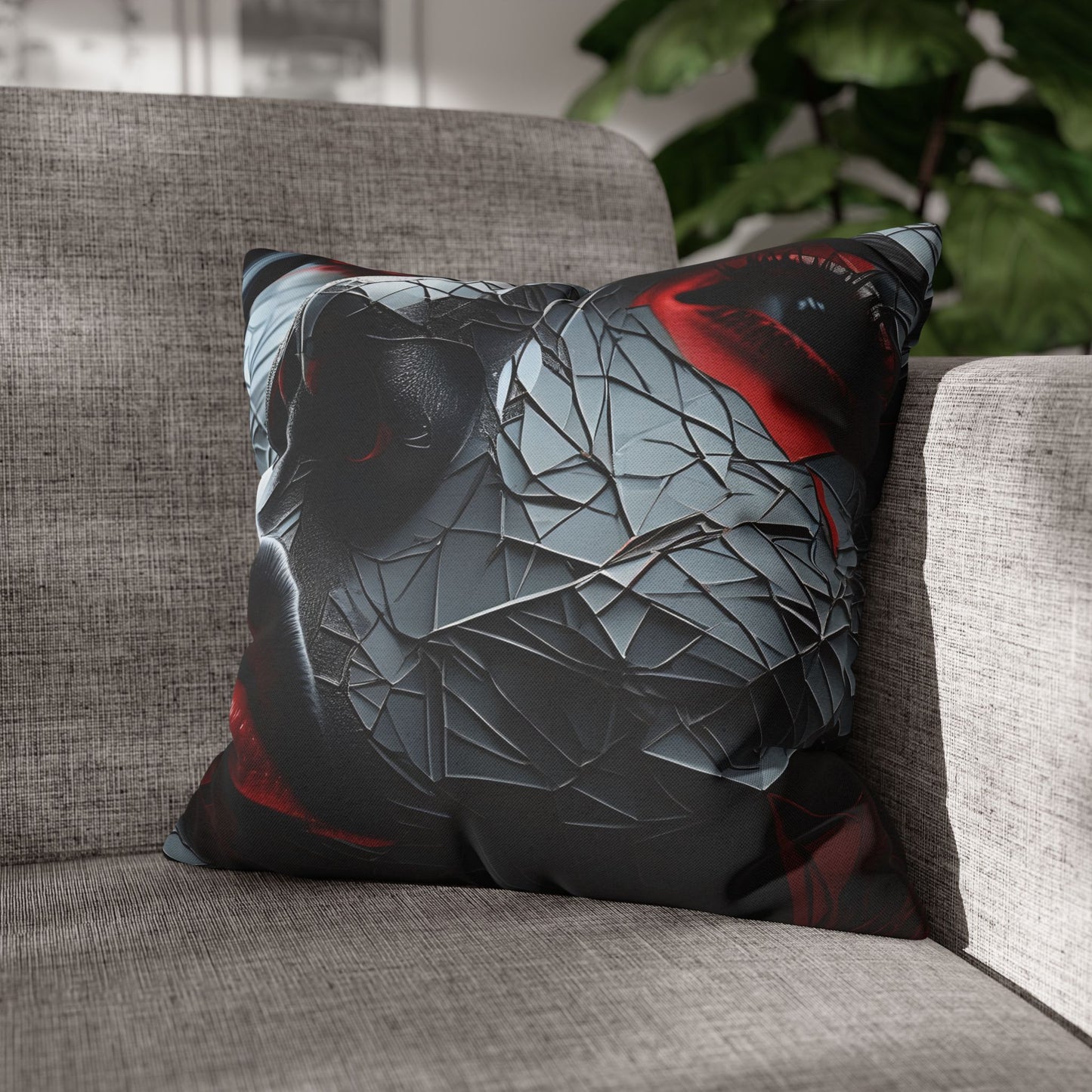 Elegant Geometric Art Pillowcase, Modern Decor, Home Accent, Gift Idea, Cozy Living Room, Abstract Art, Decorative Cushion