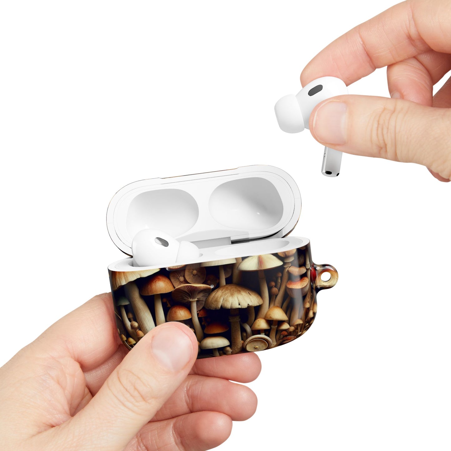 Mushroom-Themed AirPod Cases | Trendy Earbud Covers, Nature-Inspired Accessories, Gift for Music Lovers, Eco-Friendly Tech Style