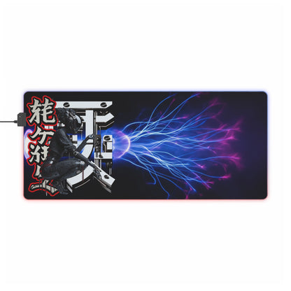 LED Gaming Mouse Pad – Electric Ninja Design for Gamers