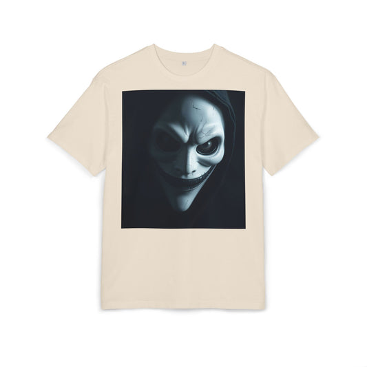 Spooky Graphic Unisex Oversized Tee, Halloween Shirt, Horror Aesthetic Tee, Statement Tee for Parties, Casual Wear, Gift Idea