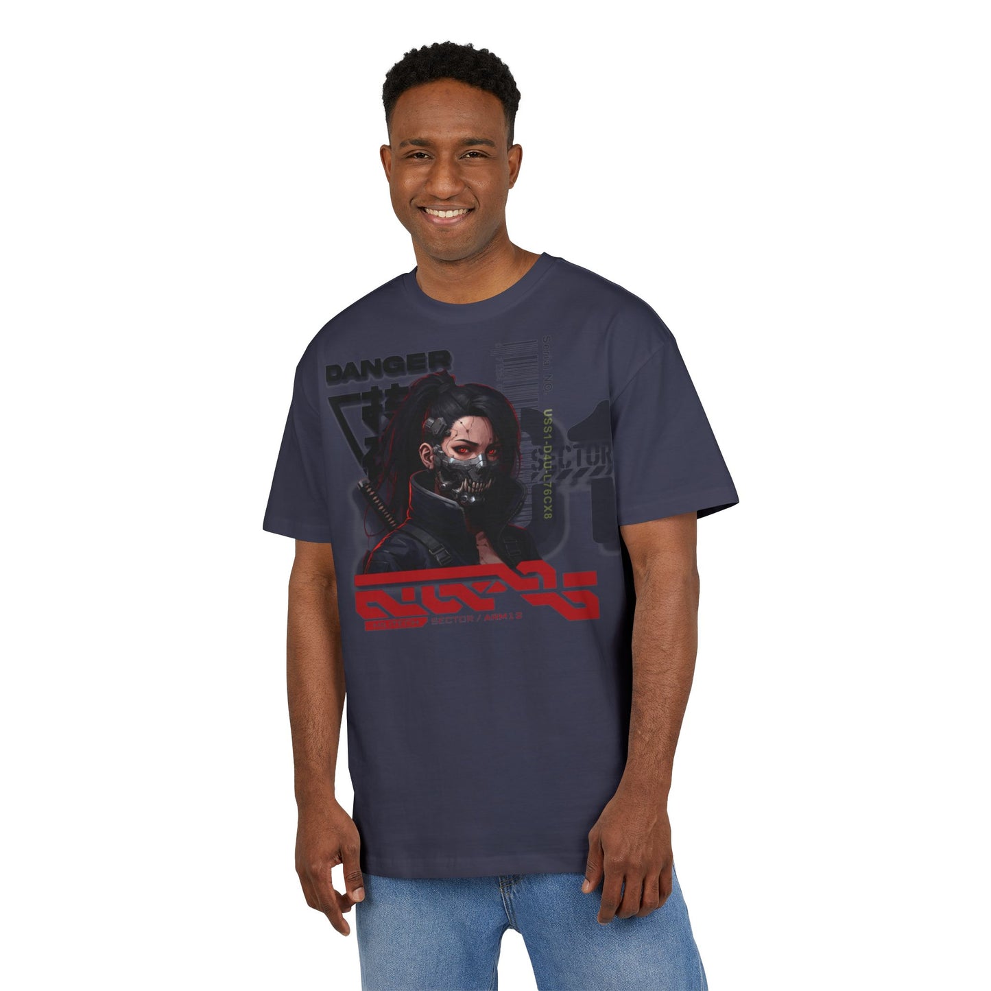 Cyberpunk Aesthetic Unisex Oversize Tee | Stylish Streetwear, Gift for Gamers, Casual Wear, Graphic Tee, Unique Fashion Statement